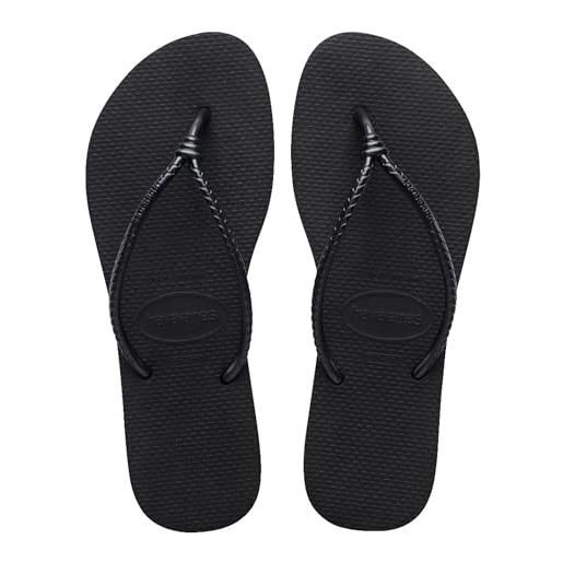 Havaianas - slim tube, infradito eleganti, comode e alla moda con dettaglio annodato, donna