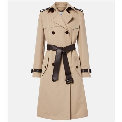 Burberry trench foxfield in seta e cotone
