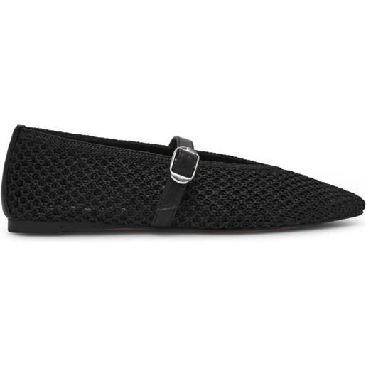 STEVE MADDEN ballerina effetto crochet;Gayla;STEVE MADDEN, nero