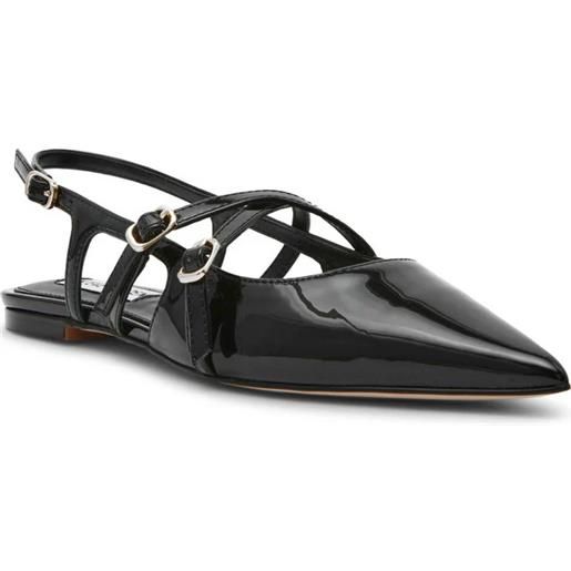 STEVE MADDEN ballerina slingback in vernice;Clio;STEVE MADDEN, nero