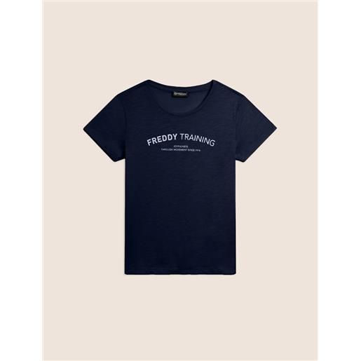 FREDDY SPA s26wtrt1 short sleeve t. Shirt freddy, blu