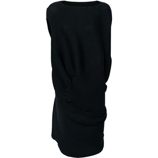 Issey Miyake abito aerate asimmetrico - blu
