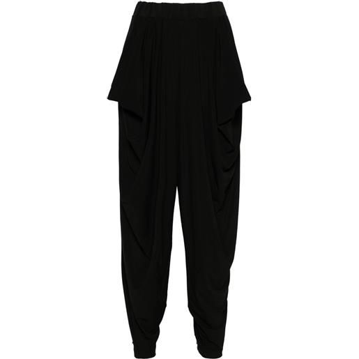 Issey Miyake pantaloni affusolati - nero