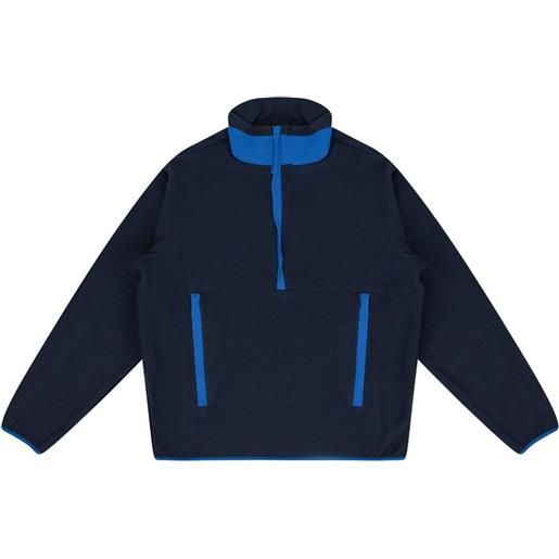 Aimé Leon Dore felpa unisphere con zip - blu