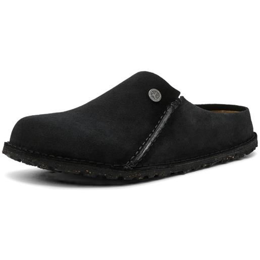 Birkenstock zermatt premium suede slippers - nero