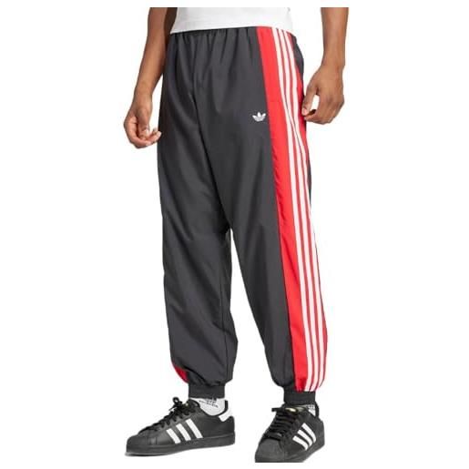 adidas jogging grigio/rosso uomo warm, grigio, s