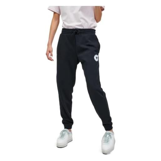 Converse 10023858-a02 pantaloni, nero, s donna