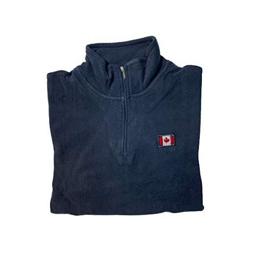 BE BOARD felpa uomo micropile zip corta 9827 colore vinaccia (xl)