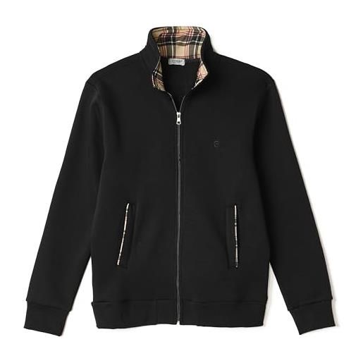 Coveri felpa uomo con cerniera zip invernale pesante senza cappuccio l xl xxl 3x (xxxl - ruggine)