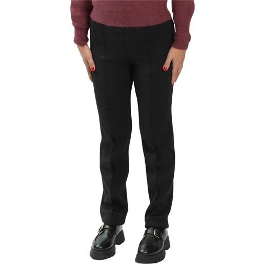 Carla Ferroni pantalone donna in maglia di lana carla ferroni 6626