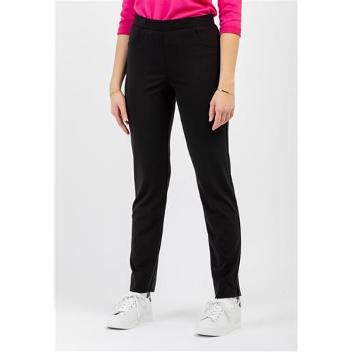 Carla Ferroni pantalone donna elastico in vita maglina leggero carla ferroni 17280