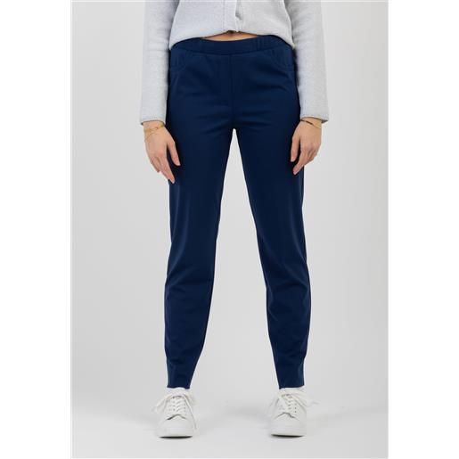 Carla Ferroni pantalone donna elastico in vita maglina leggero carla ferroni 17280