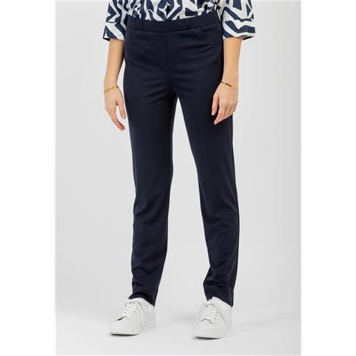 Carla Ferroni pantalone donna elastico in vita maglina leggero carla ferroni 17280