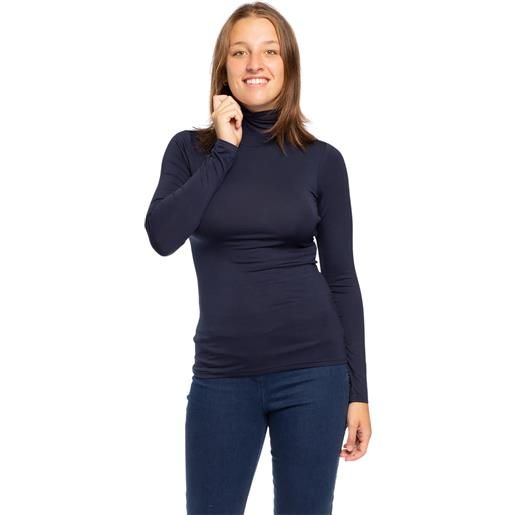 Ragno maglia dolcevita donna in thermo cotton - sottogiacca calda e confortevole
