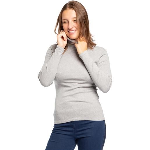Ragno maglia dolcevita donna in thermo cotton - sottogiacca calda e confortevole