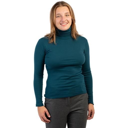 Ragno maglia dolcevita donna in thermo cotton - sottogiacca calda e confortevole