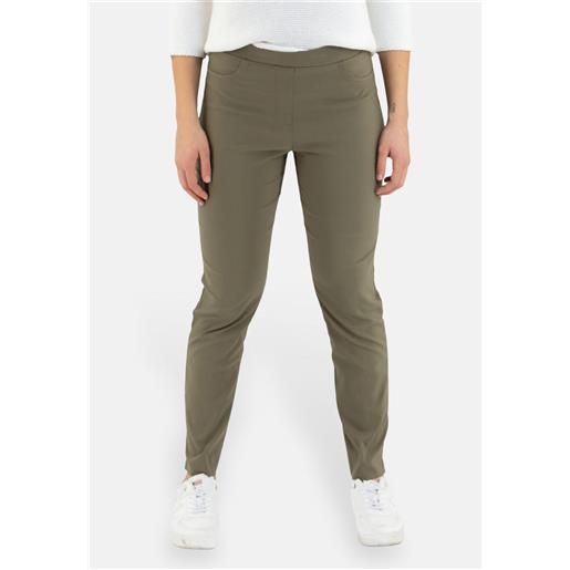 Carla Ferroni pantalone donna elastico in vita tessuto bengalina leggero carla ferroni 16020x1