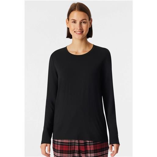 Schiesser maglia donna manica lunga modal art. 182108