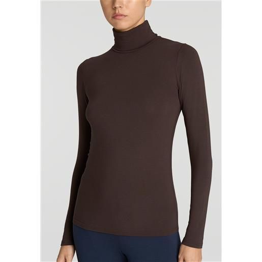 Ragno maglia donna manica lunga dolcevita viscosa art. D794ak