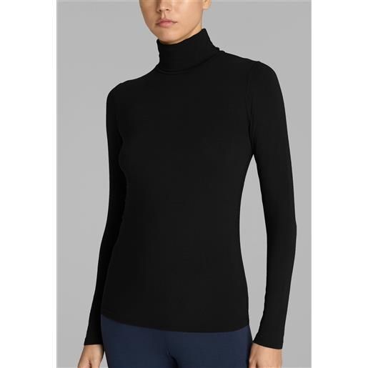 Ragno maglia donna manica lunga dolcevita viscosa art. D794ak