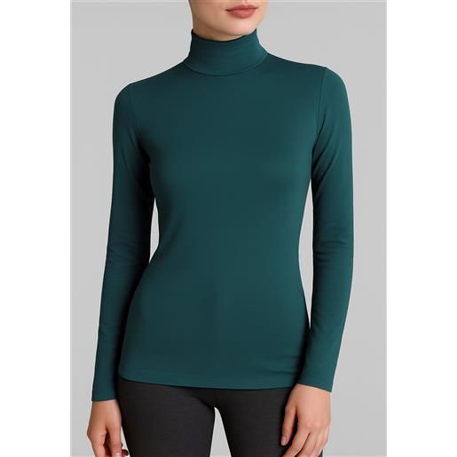 Ragno maglia donna manica lunga lupetto viscosa art. D794az