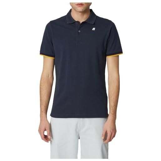 K-way polo maniche corte uomo blu
