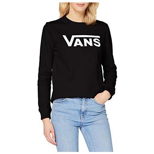 Vans felpa classica da donna con scollo a v, nero, l