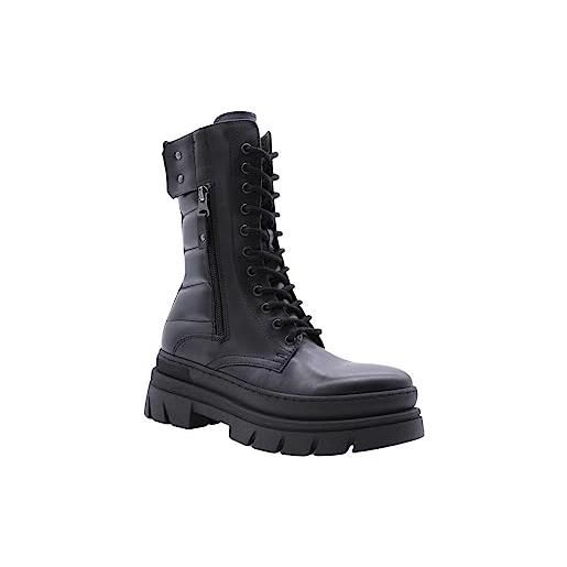 Nero Giardini i206065d anfibi donna in pelle - nero 36 eu