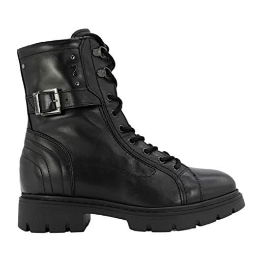 Nero Giardini i205915d anfibi donna in pelle - nero 35 eu