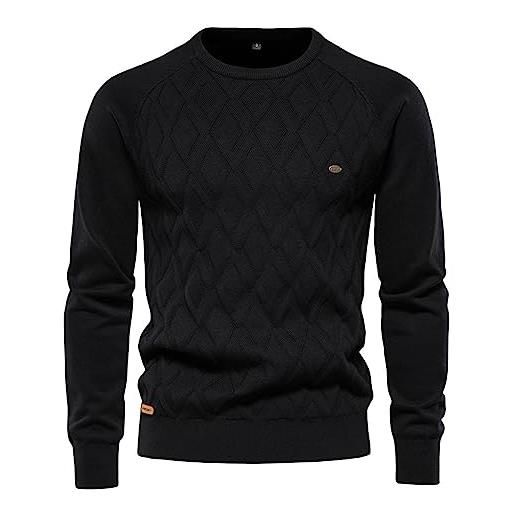 TYUIOP maglioni natale coppia maglione donna anziana maglione cotone uomo estivo pullover con senza cappuccio knit jumper maglione uomo maglione lana uomo blu maglione natalizio