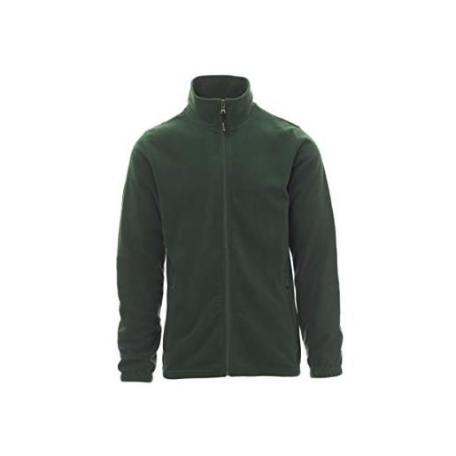 SADISRLS payper nepal felpa in pile da uomo 100% poliestere 280 gr zip intera 2 tasche autunno inverno primavera (it, testo, 3xl, regular, regular, antracite)
