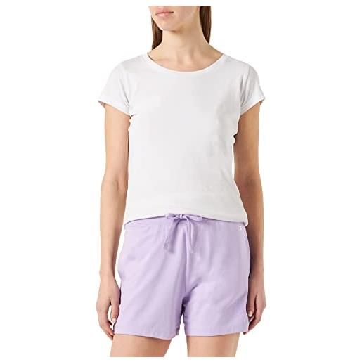 Champion legacy american classics logo regular drawstring, pantaloncini bermuda donna, viola (lavanda), xs