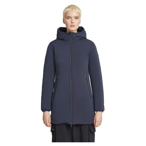 Ciesse piumini giacca lunga blu in softshell mod. Ysabel