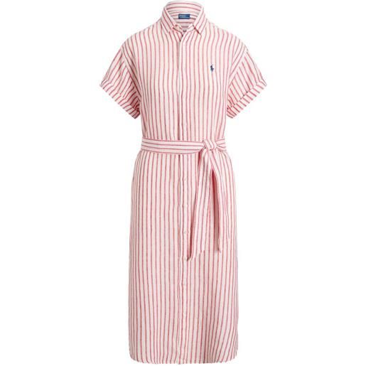 Polo Ralph Lauren chemisier a righe - bianco