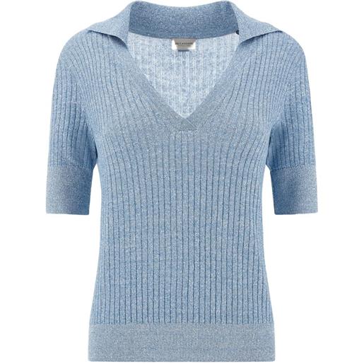 Paul & Shark t-shirt urukai a coste - blu