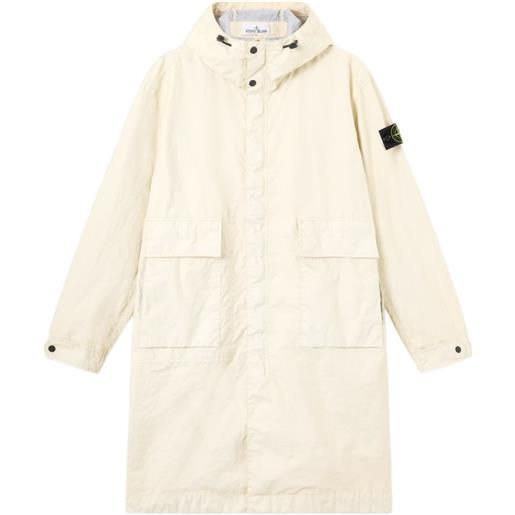 Stone Island parka membrana 3l tc con cappuccio - toni neutri