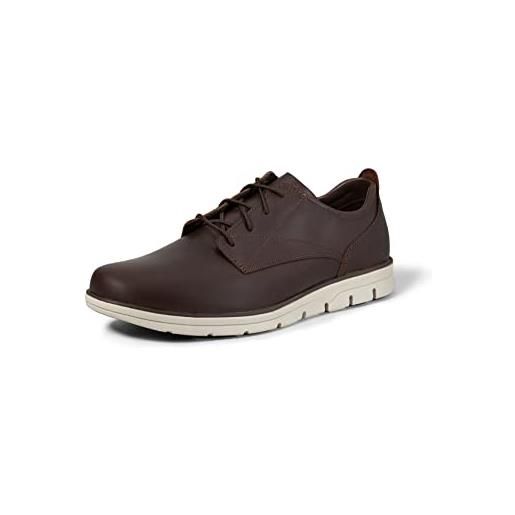 Timberland bradstreet plain toe oxford scarpe stringate oxford, uomo, marrone (marrone (soil) tb0a2a3pv131), 41.5 eu (7.5 uk)