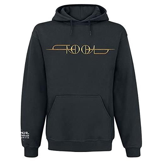 Tool the torch uomo felpa con cappuccio nero l 80% cotone, 20% poliestere regular