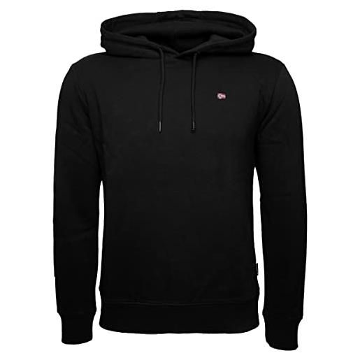NAPAPIJRI felpa uomo NAPAPIJRI balis hood - np0a4fqv 041 black brushed