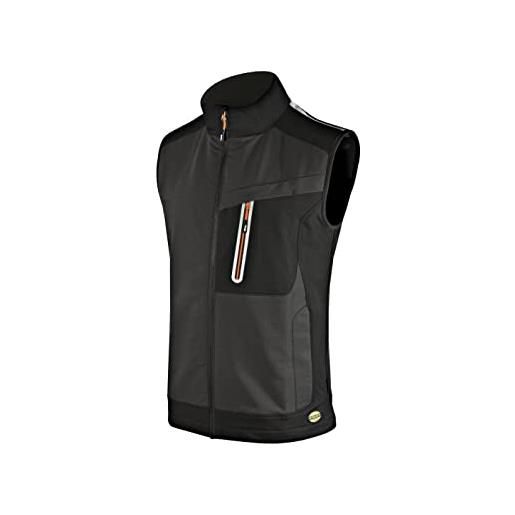 Utility diadora gilet da uomo carbon tech, nero, xs