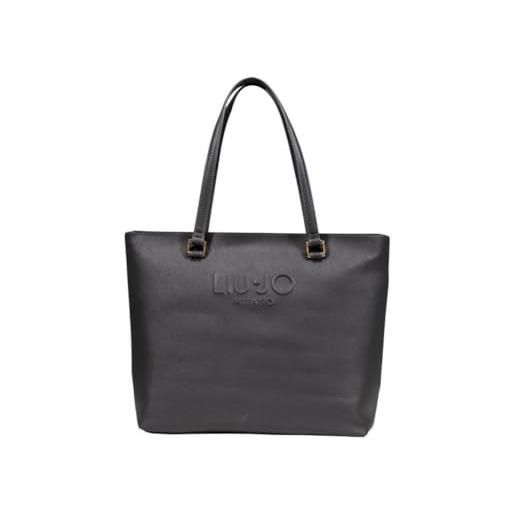 Liu Jo borsa shopper borsa a tracolla halona esc tote bag anthracite antracite