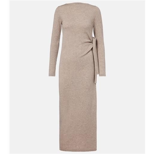 Jardin des Orangers abito midi in lana e cashmere
