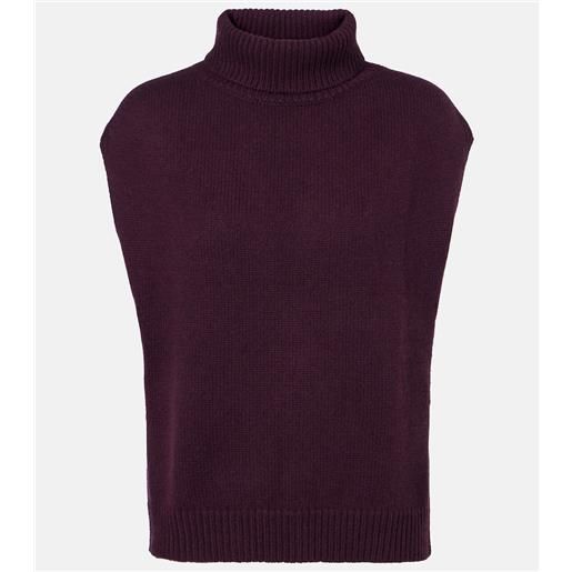 Jardin des Orangers gilet in lana e cashmere a collo alto