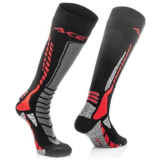 Acerbis calza mx pro nero/rosso l/xl