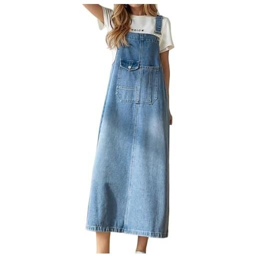 Generico gonna jeans donna lunga classic salopette abito gonne corta morbida halter abiti vestito elegante larghi taglie forti jean casual moda leggeri eleganti comodi ventilato #0311y
