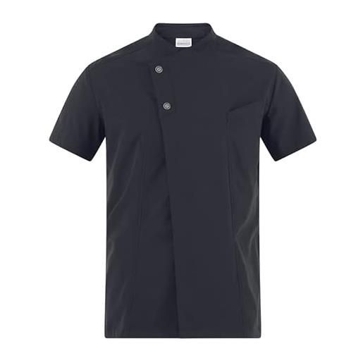 GIBLOR'S giacca polivalente uomo harry, manica corta, 100% poliestere wash&go (verde militare, xl)