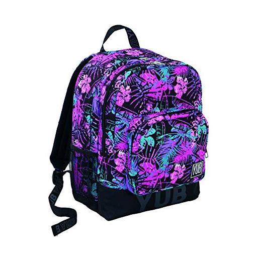 Seven zaino scuola 3 scomparti urban graphic yub colore: rodhamine red