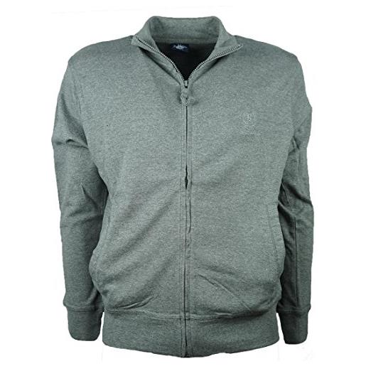 BE BOARD felpa leggera uomo taglie forti zip lunga articolo 9114conf