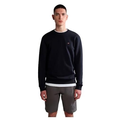 NAPAPIJRI felpa uomo NAPAPIJRI balis crew sum 2 np0a4h89 002 bright white