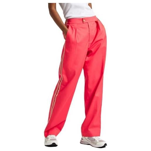 Pepe Jeans susanne, pantaloni donna, rosso (crispy red), m